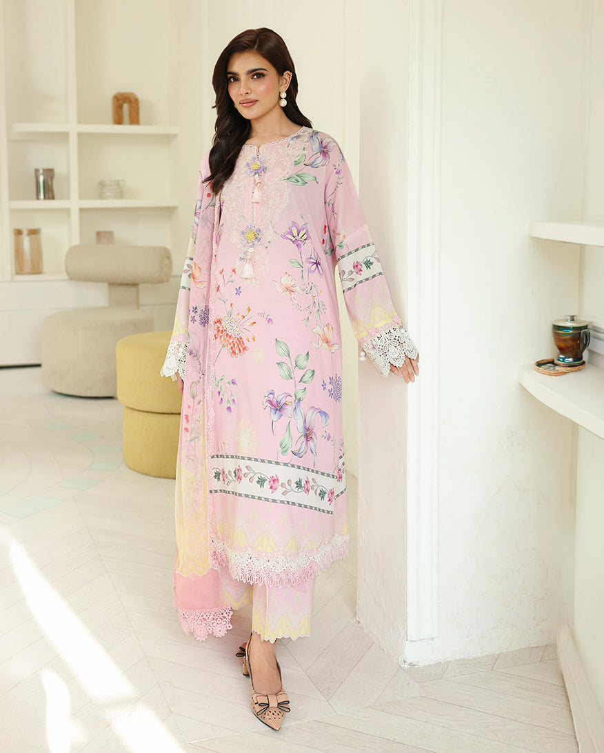 Casual Dresses for Female in Pakistan – Pink Veil (RUNSS260909)