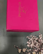 Unboxing the Royal Muse suit from Roheenaz's signature pink gift box packaging