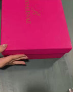Unboxing the Imperial Grace suit from Roheenaz's signature pink gift box packaging