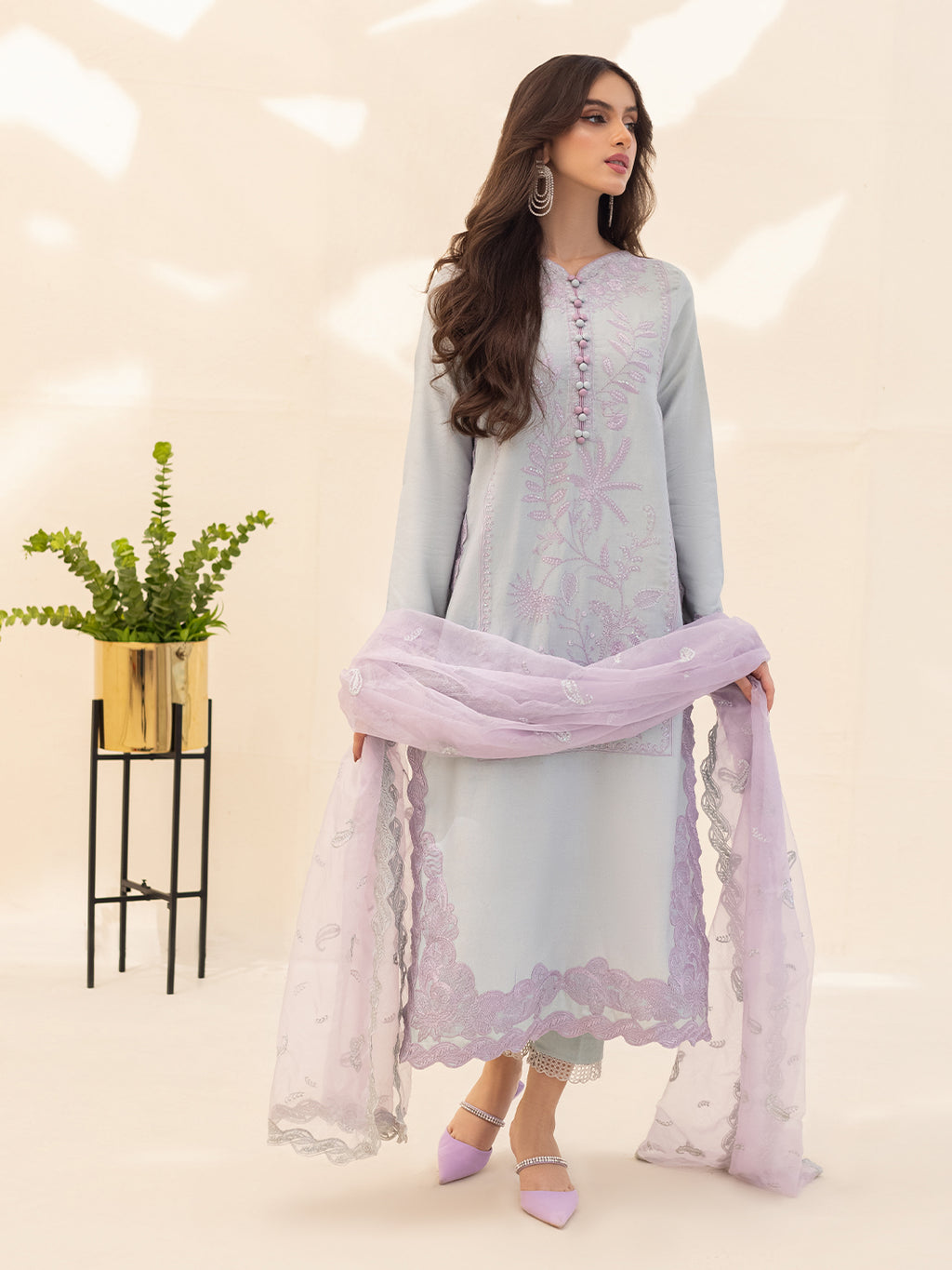Lilac Mist | 3 Piece - Roheenaz